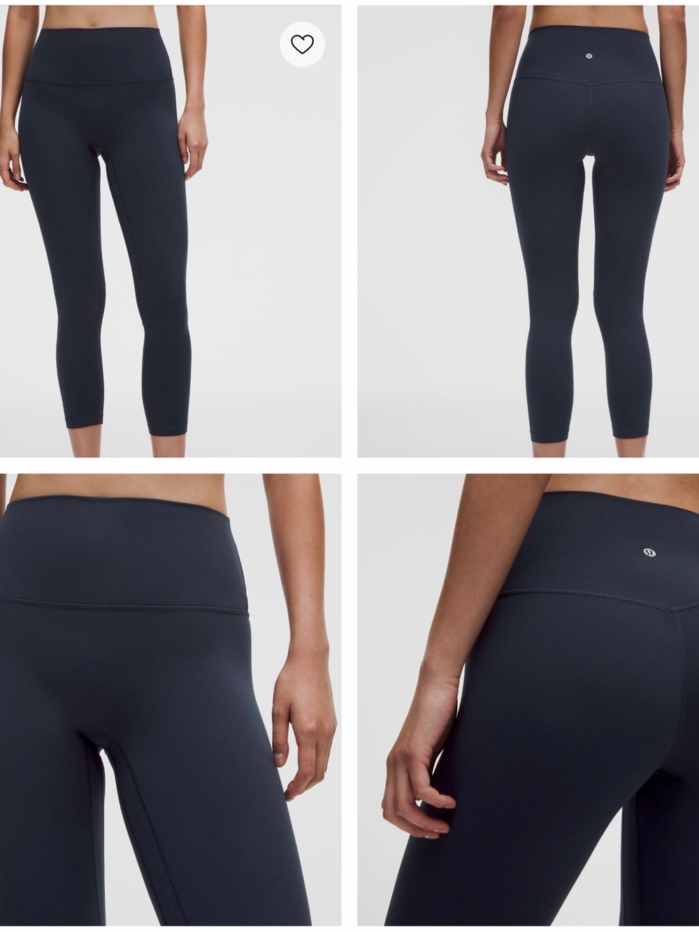 lululemon athletica True Navy High-Rise Capri Leggings
